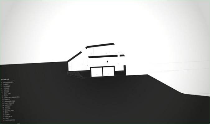 Villa F en Grèce