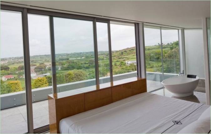 Un panorama depuis une chambre de l'Etoile du Nord