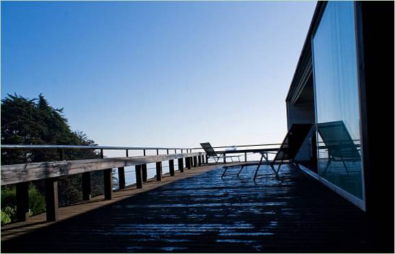 Terrasse de la Résidence Beach