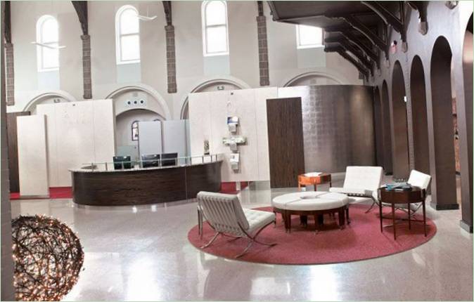 Zone de sièges pour bureaux d'église par CFX Group aux États-Unis