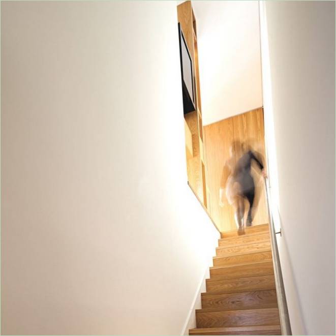 L'escalier de la villa Ribatejo House du Portugal