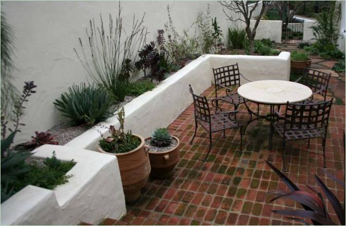 Terrasse avec coin repas