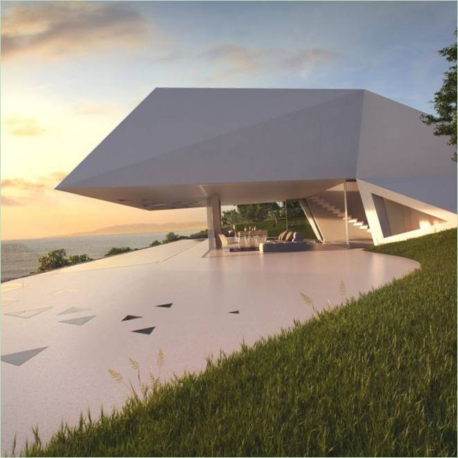 Villa F en Grèce