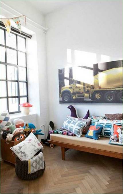 Design intérieur des chambres d'enfants