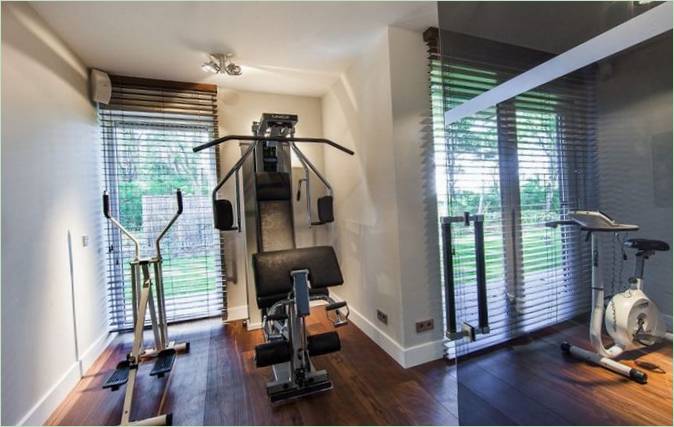 Le gymnase de la Villa in the Dunes