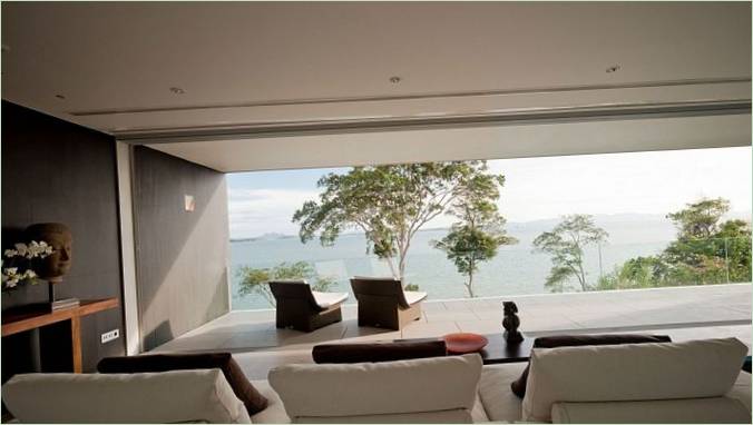 Une vue panoramique depuis la fenêtre de Serenity House