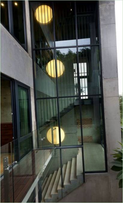 Conception intérieure unique de la maison N18 par l'architecte DRTAN LM