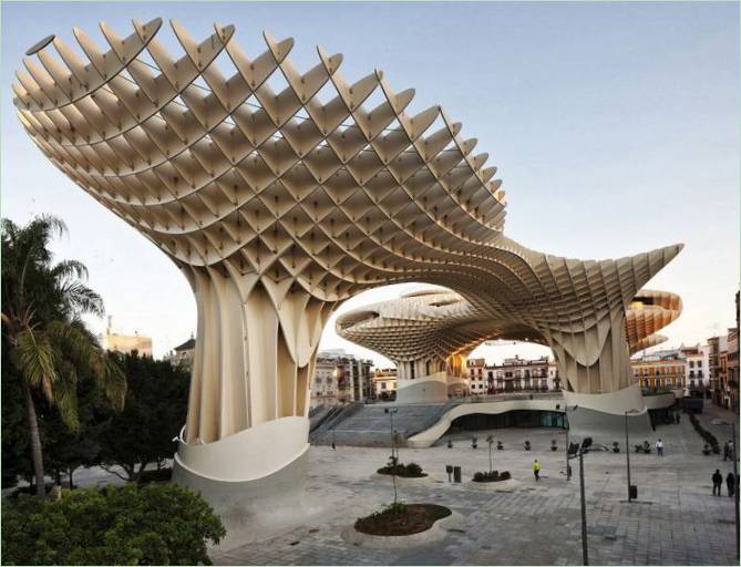 Conception architecturale de Metropol Parasol