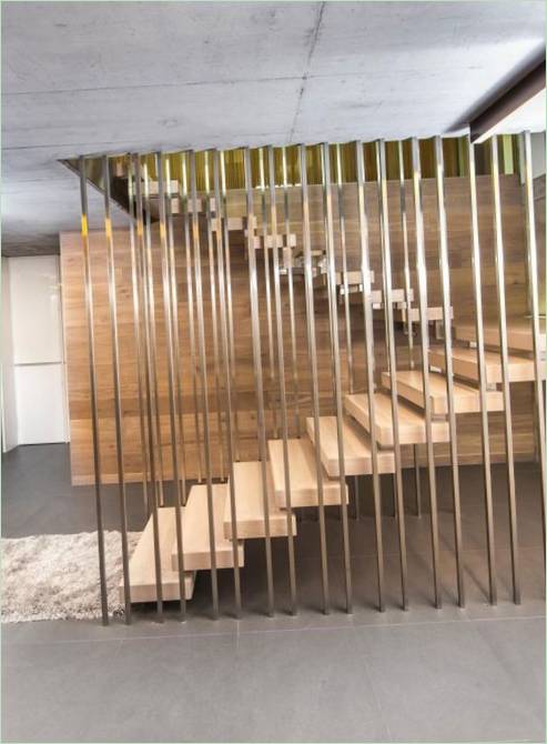 Escaliers à l'intérieur