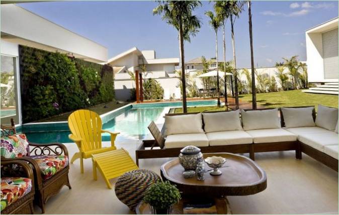 Belle villa avec jardin luxuriant - Casa do Patio au Brésil