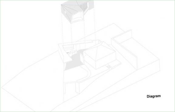 Maison-sculpture conceptuelle Balmain