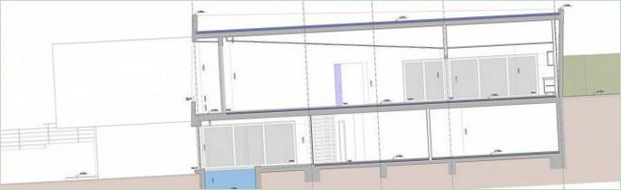 Plan de la maison privée Godiva House