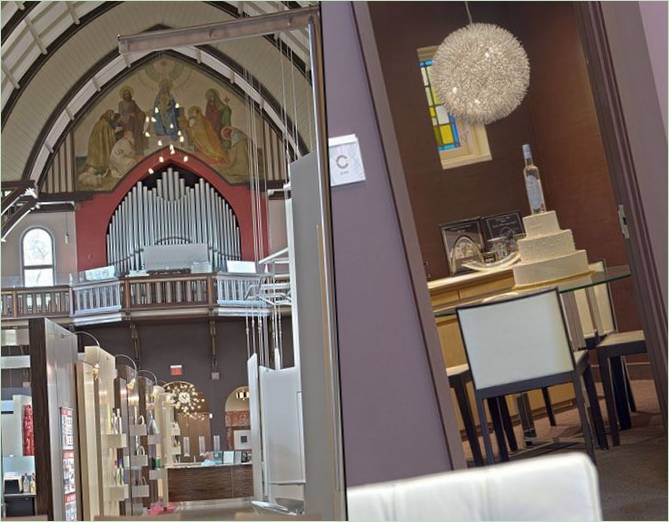 Décoration de bureaux d'église par CFX Group aux États-Unis