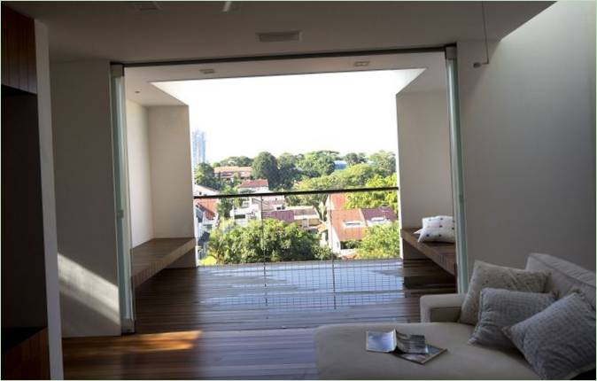 Intérieur de la maison privée Namly House par CHANG Architects, Chicago, USA