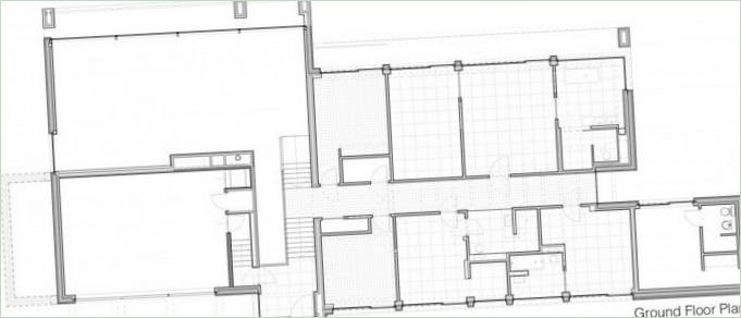 Plan du rez-de-chaussée du 780 Manchester