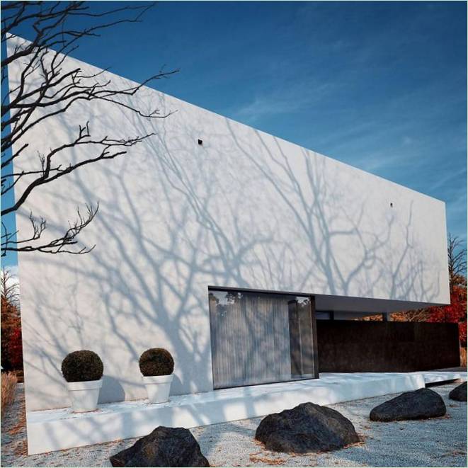 Le chalet Noir et Blanc