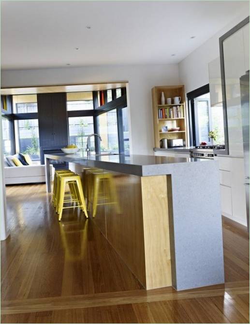 Intérieur de Kew-House : la cuisine