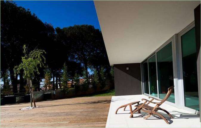 La terrasse de la Maison Godiva