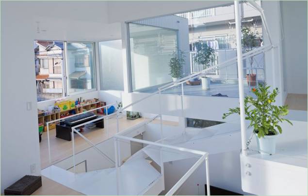 La maison unique de Tetsuo Kondo au centre du Japon