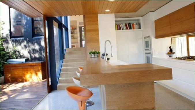 L'intérieur de la Royal Park House de Fox Johnston