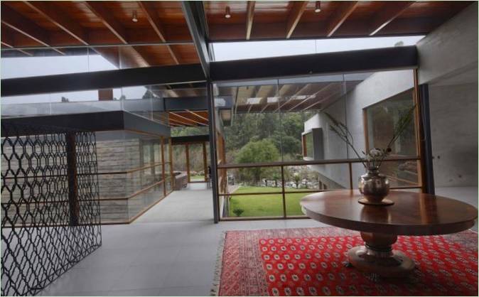 Aménagement intérieur d'une maison de campagne au Pérou