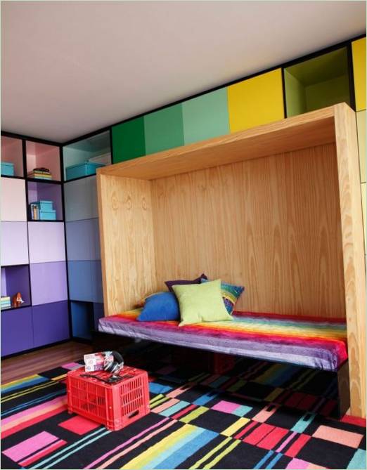 Intérieur de la maison BT à Sao Paulo