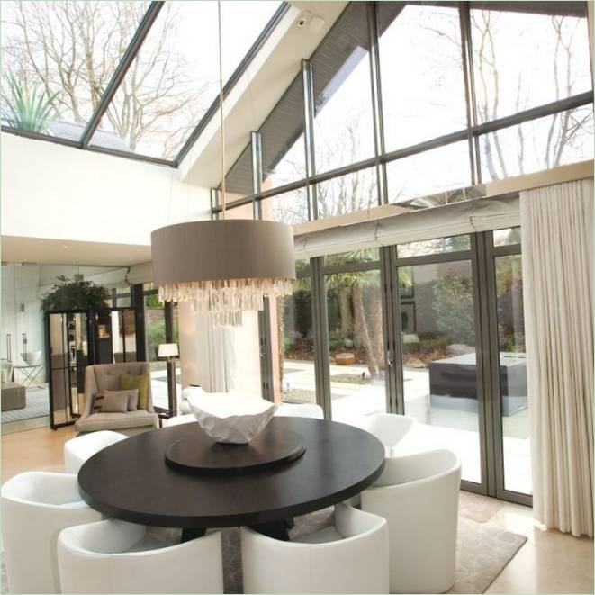 Salle à manger au FBH en Angleterre