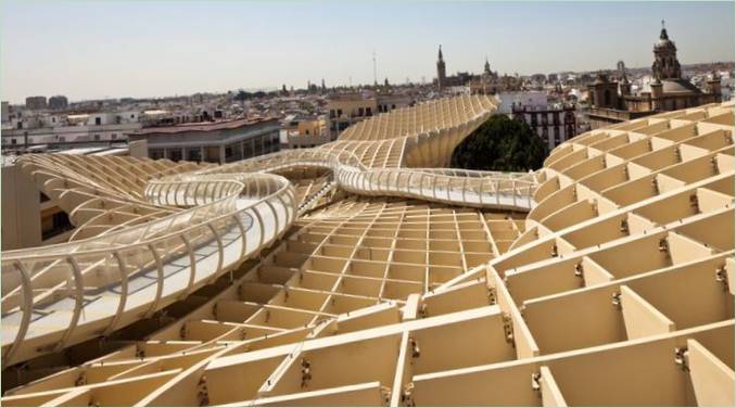 Le toit du complexe Metropol Parasol