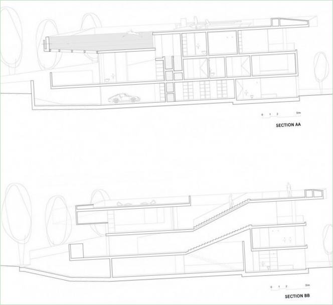 Plans d'étage A et B de Marbella
