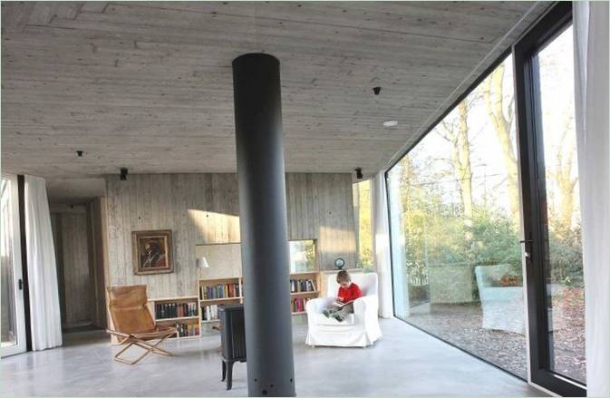 Conception d'une maison moderne BM en Belgique
