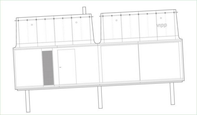 Plan d'étage d'une maison de la nature Photo - 03