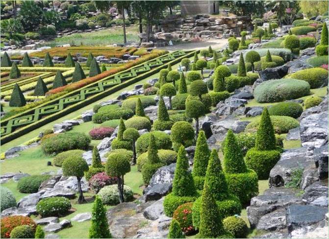 Un jardin de palais