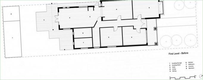 Plans d'étage d'Elwood House, maison de luxe à Victoria