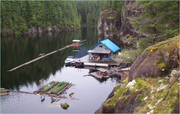 Projet de maison flottante sur le lac Powell