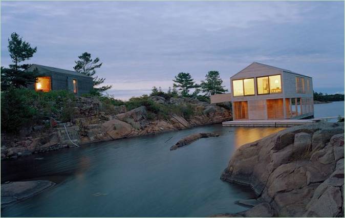 Maison au bord du lac Guron