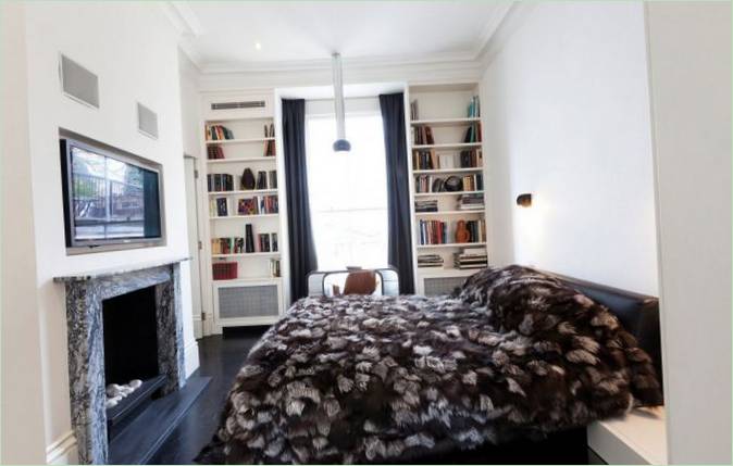 Aménagement intérieur d'une chambre à coucher