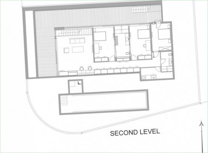Plan d'étage de la maison Afeka