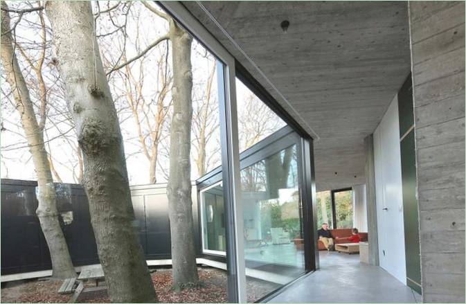 Le design contemporain de BM House en Belgique