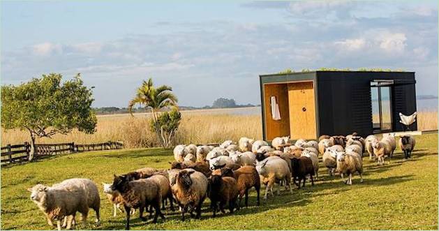 La maison de MiniMod en pleine campagne