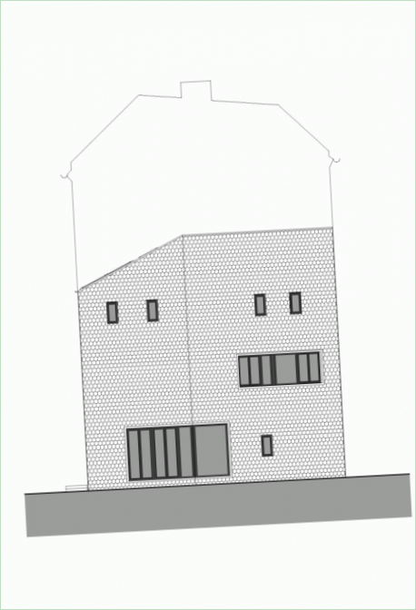 Plan de la façade