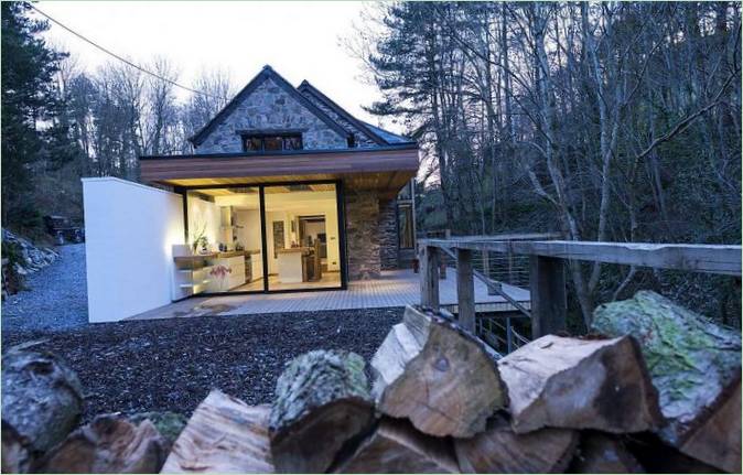 Berwyn Mill : une conception de maison étonnante
