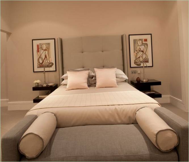 Aménagement intérieur luxueux de la deuxième chambre