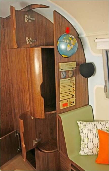 Aménagement intérieur des caravanes