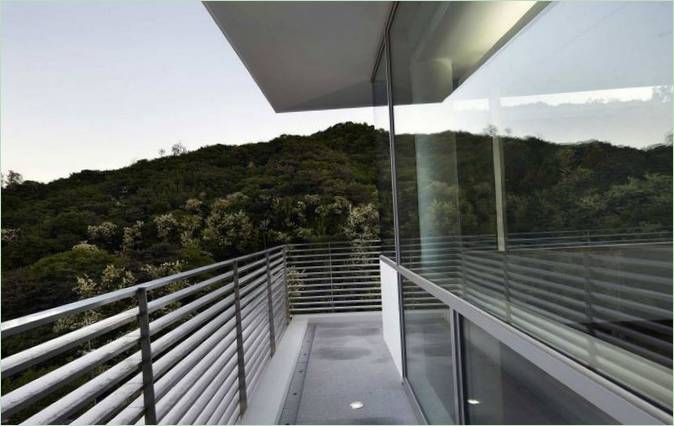 Le balcon du Seongbuk Gate Hills Cottage