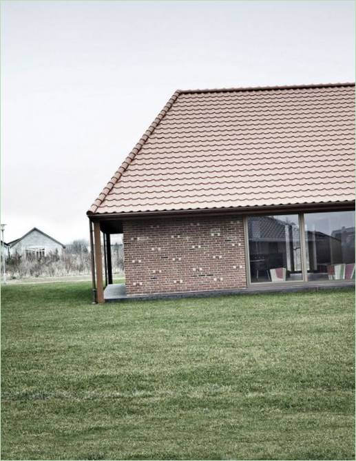 Maison en briques au Danemark