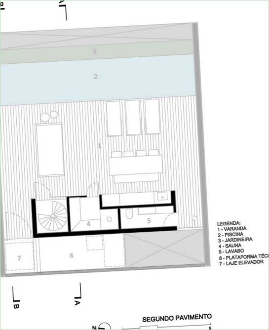 Plan d'une maison privée 12×12