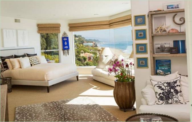 Aménagement intérieur d'une villa californienne