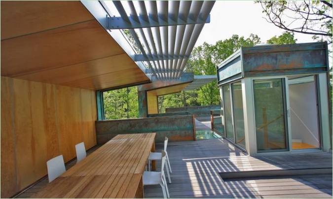 Une belle pergola pour le jardin : option de décoration - photo 9 Une belle pergola pour le jardin : schéma de décoration - photo 9
