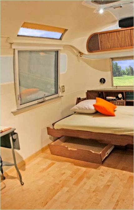 Aménagement intérieur des caravanes