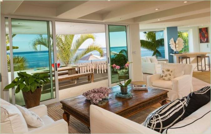 Aménagement intérieur d'une villa en Californie